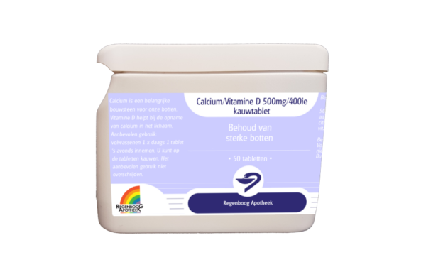 Calcium / Vitamine D 500mg / 400i<br />50 tabletten