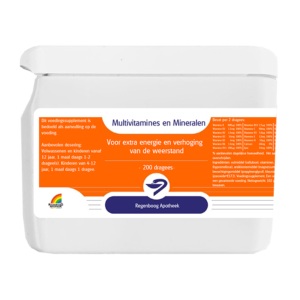 Multivitamines en Mineralen - 200 dragees